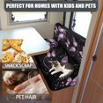 thumbnail image 5 of XYZCANDO Purple Butterfly RV Dinette Cushions Comfortable RV Decor Stylish Bench Seat Cover Universal Cushion Covers for Couches and Sofas Washable Slip Covers, 5 of 7
