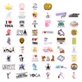 thumbnail image 4 of Bulbacraft 100 Pegatinas Y Calcomanías De Yoga Para Ordenador Portátil Y Botellas De Agua, Regalos De Yoga Para Mujeres Y Hombres, 4 of 5