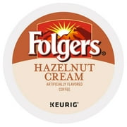 Angle View: Folgers Hazelnut Cream Keurig K-Cup Portion Pack, 96 Count