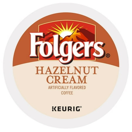 Folgers Hazelnut Cream Keurig K-Cup Portion Pack, 96 Count
