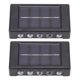thumbnail image 4 of 2 uds colector Solar luz impermeable arriba abajo lámpara de pared luminosa paisaje de exterior Lámpara decorativa de jardín 10LEDs luz blanca, 4 of 5