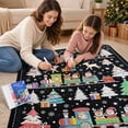 thumbnail image 3 of CHJK DIY Coloring Blanket with 24 Colors Markers, 50"X59" Soft Cozy Doodle Throw Blankets, Giant Doodle Coloring Blanket for Adults, Washable, 3 of 6
