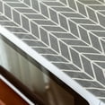 thumbnail image 3 of MOKKHNB Protective Grey Cotton Microwave Oven Cover with Decorative Vintage Design for Kitchen Use, 3 of 4