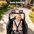 thumbnail image 5 of Jeep 12V Ride on Car with Remote Control/Bluetooth, Jeep Wrangler Rubicon Battery Powered Ride on Truck Toy w/Dual Wheel Suspension, Electric Car for Kids Toddler, Black, 5 of 8