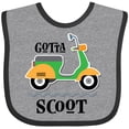 thumbnail image 3 of Inktastic Scooter Bike Gotta Scoot Boys or Girls Baby Bib, 3 of 4
