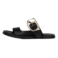 thumbnail image 2 of Sandalias de piso Exterior Piel vegana Color Negro Para Mujer De RBBASICS, 2 of 3