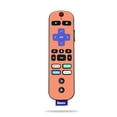 thumbnail image 3 of Skin Decal Wrap Compatible With Roku Ultra Sticker Design Solid Peach, 3 of 6
