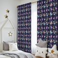 thumbnail image 5 of Blackout Kids Curtains,Cartoon Unicorn Rainbow Moon Butterfly Pattern Childrens Insulated Curtains Set Of 2,Bedroom Essentials,Toddler Room Decor 52"x84", 5 of 5