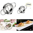 thumbnail image 2 of 4 piezas de acero inoxidable para hacer bolas de masa hervida cortador de masa de pastelería accesorios de cocina molde para bolas de masa hervida cortador de prensa de masa envoltorio pastel arr, 2 of 5