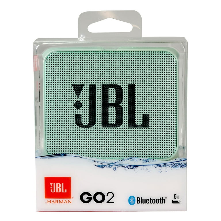 JBL GO 2 Bluetooth Portable Waterproof Speaker - Mint 