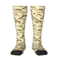 thumbnail image 2 of Lsque Cartoon Dinosaurs Printed Crew Socks Men's Women's LightWeight Thin Casual Calf Socks ,Knee High Socks,Cotton Socks, 2 of 9
