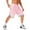 Pink, variant on Men's Long Basketball Shorts With Zipper Pocket 11 Inch Mesh Sports Play Basketball Court Star Fitness Quick Dry Lightweight