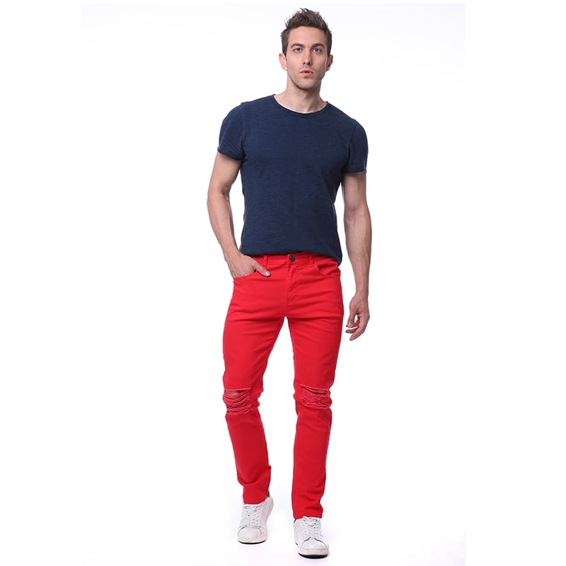 mens black jeans walmart