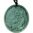thumbnail image 1 of Christ Jesus Jade Necklace Protection Amulet Talisman Jade Necklace, 1 of 7