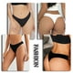thumbnail image 4 of FINETOO-ropa interior de satén de seda sin costuras para mujer, tangas de cintura baja, Bikini Sexy de Color sólido, lencería íntima elástica, 4 piezas, 4 of 5