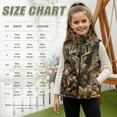 thumbnail image 6 of Yuyamidu Toddler Girl Boy Deer Hunting Camo Vest 4T Fuzzy Fleece Zip Up Collar Jacket Vest with Pockets Lightweight Warm Waistcoat Outerwear for Outdoor School, 6 of 6