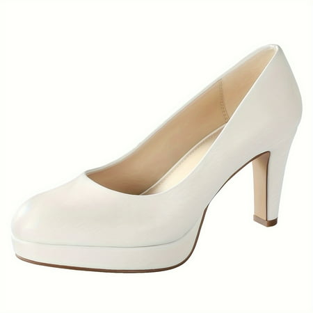 

Women s Pumps - Womens Comfy Close Toe Heels - 3.15in Black Dress Shoes for Women - Comfortable Work Heels for Women - Black Heels Nude Heels White Heels Golden Heels Silver Heels for Women