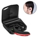thumbnail image 1 of 1 auricular Bluetooth, auricular inalámbrico empresarial monaural, respuesta de voz en los auriculares para conducir y correr, auriculares con cancelación de ruido y batería. Rojo Verde DS800, 1 of 8