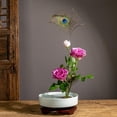 thumbnail image 2 of DOLITY Ikebana/ Forme Ronde/ en - Blanc 28cm, 2 of 9