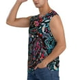 thumbnail image 3 of Fotbe Men's Paisley Print Men's Sleeveless Muscle Tank Tops Casual T-Shirts for Gym Workout Beach-X-Large, 3 of 8