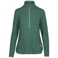 thumbnail image 1 of Trespass Womens Long Sleeve 1/2 Zip Top with Mesh Panel Kansas, 1 of 2