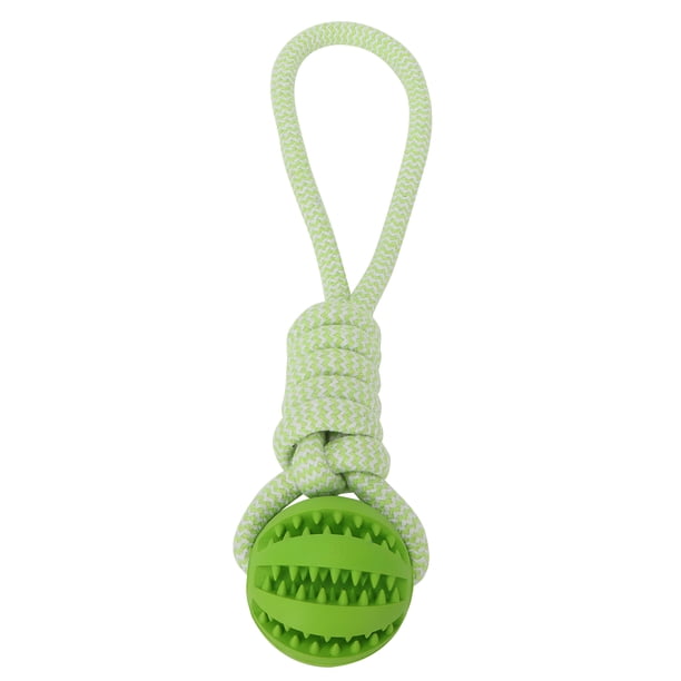 Bola de mascar de cuerda de algodón, bola de cuerda de algodón para exteriores, pelota de juguete para mascotas, pelota de dentición limpia para perros, muy versátil Jadeshay A