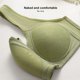 thumbnail image 3 of Sujetador con cierre frontal para mujeres mayores, cómodo, sin aros, varios colores -3738940818351 44 verde, 3 of 5