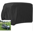 thumbnail image 1 of Golf Cart Cover Fits, 2/4 Passenger Club Car Cover black Fit*4*Cart, 1 of 5