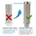 thumbnail image 3 of Siphon Backwas Pre-filter Hot Water Filter Whole Brass Purifier System Stainless Steel Mesh Prefiltro With Gauge Hot Water, 3 of 7