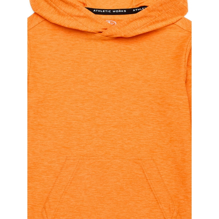 Athletic Works Boys Active Hoodie with Long Sleeves, Sizes 4-18