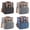 Grey, variant on UJMNHYGT Insulated Lunch Bag Lunch Box for Men Women Double Deck, Leakproof Soft Large Adult Camping Cooler Bag for Work Beach Picnic Travel, Reusable Expandable Waterproof Collapsible Tote