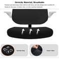 thumbnail image 2 of Computer Office Chair Cover - Stretchable Washable Chair Cover for Rotating Chairs - Durable and Protective Armchair Cover Slipcover (Chair Cover & Armrest Set), 2 of 8