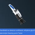 Glycol Refractometer Car Antifreeze Battery Acid Engine Coolant Tester