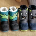 thumbnail image 4 of Boys Girls Winter Snow Boots Cartoon Thermal Water Repellent Antiskid Children's Cotton Shoes, 4 of 4