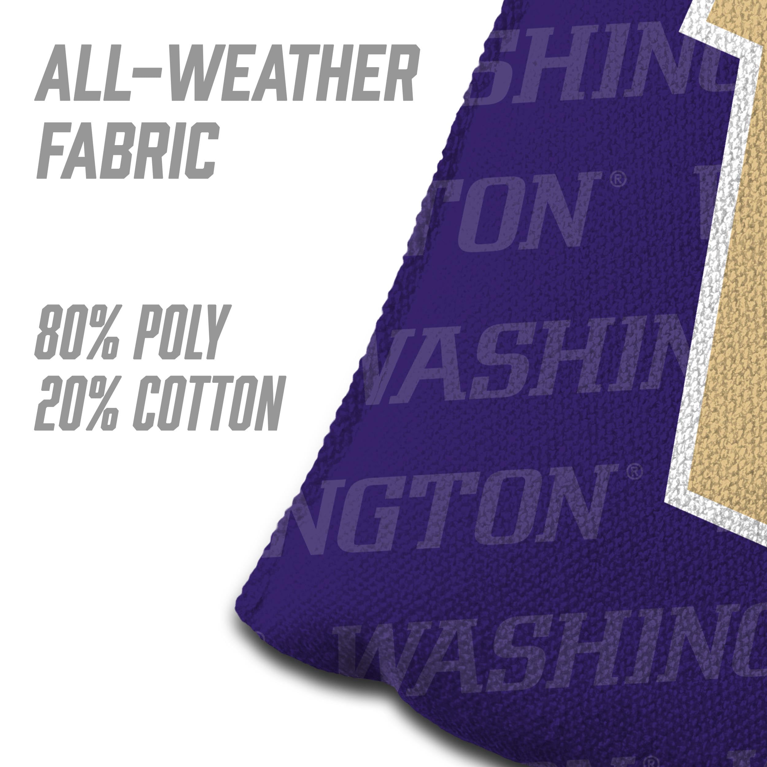 NCAA Washington Huskies Cornhole Bags - 4PK - Purple