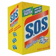 S.O.S 98014 Steel Wool Soap Pad (50 count)