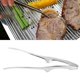 thumbnail image 5 of Pinzas Para Barbacoa, Pinza Para Servir Pan, Pinza Para Alimentos De Acero Inoxidable, Pinza Para Pan, Pinza Para Barbacoa De Acero Inoxidable Antiadherente, Pinza Para Bistec Para, 5 of 8