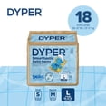thumbnail image 2 of DYPER Smurftastic Swim Pants, Size L, 18 Count (Select for More Options), 2 of 9