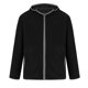 thumbnail image 3 of Sudadera con capucha para hombre, sudadera con capucha de manga larga lisa, forro polar con cremallera, abrigo grueso y cálido, sudaderas para hombre, blusa de poliéster, 3 of 5