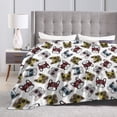 thumbnail image 4 of KLL Fleece Blanket Plush Throw Blanket Bulldog Sunglasses Face ,Soft Fuzzy Cozy Flannel Blanket for Couch Sofa Bed.(80"x60" ), 4 of 7