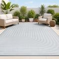 thumbnail image 5 of JONATHAN Y SCANDINAVIAN 8 x 10 Area Rug, Odense Minimalist Angle Geometric - Light Blue/Cream, SCN101F-8, 5 of 11