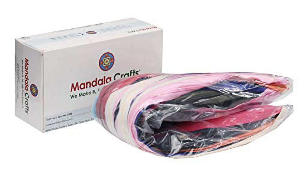 White Nylon Invisible Zipper for Sewing, 7 inch Bulk Hidden Zipper Supplies; by Mandala Crafts