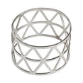 thumbnail image 2 of Oleegame 2PC Stainless Steel Cutlery Set Decorative Tableware Napkin Paper Circle Crafts Creative Decoration Silver, 2 of 6