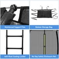 thumbnail image 6 of Aukfa Trampoline with Basketball Hoop, Blue, 168.11" x 168.11" x 107.87", 6 of 8