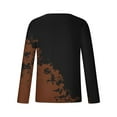 thumbnail image 5 of Blusas y camisas de manga larga y cuello redondo para hombre, camisetas informales con estampado de cuello redondo, blusas de manga corta para hombre, 5 of 5