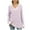 Pink, variant on Cavosen Womens Tunic Tops to Wear with Leggings Long Sleeve Pullover Tees Lapel Neck Comfort Plain Tops Dressy Flowy Loose Fit Shirts Basic Blouse Stylish Lightweight Fall Black S