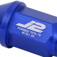 thumbnail image 3 of J2 Engineering LN-T7-023-15-BL J2 Engineering 7075 -T6 Forged Aluminum M12X1.5 20Pcs 40mm Height Open -End Lug Nut Sets w / Socket Adapter (Blue), 3 of 6