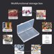 thumbnail image 4 of Fotos Grande Caja De Fotos Sin Ácido Almacenamiento Transparente Guardián De Estuche De Almacenamiento De Fotos Caja De Almacenamiento Artesanal Para Pegatinas De Fotos Sellos Interior 18 Estuche Kearding HA021519-00, 4 of 5