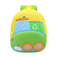thumbnail image 1 of EIMELI Kid‘s Engineering Vehicle Backpack Plush Kindergarten Schoolbag Zipper Closure, 1 of 2