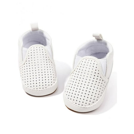 

HOTWINTER Baby Leather Shoes with Mesh Holes Soft Sole Toddler Walker Sneakers